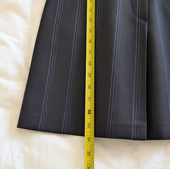 NWT Sandro Vaiana Stripe Tailored Wool Sleeveless Blazer Dress, size 38 - Picture 12 of 12